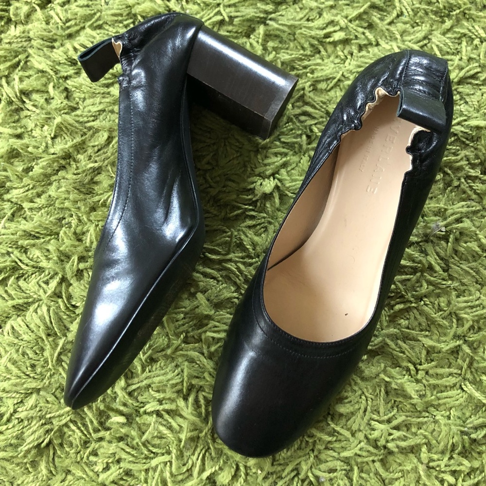 Everlane Black Day High Heel Size 7